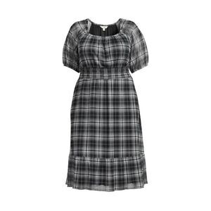 Nwt Terra & Sky Women's Plus Size Smocked Mesh Dress